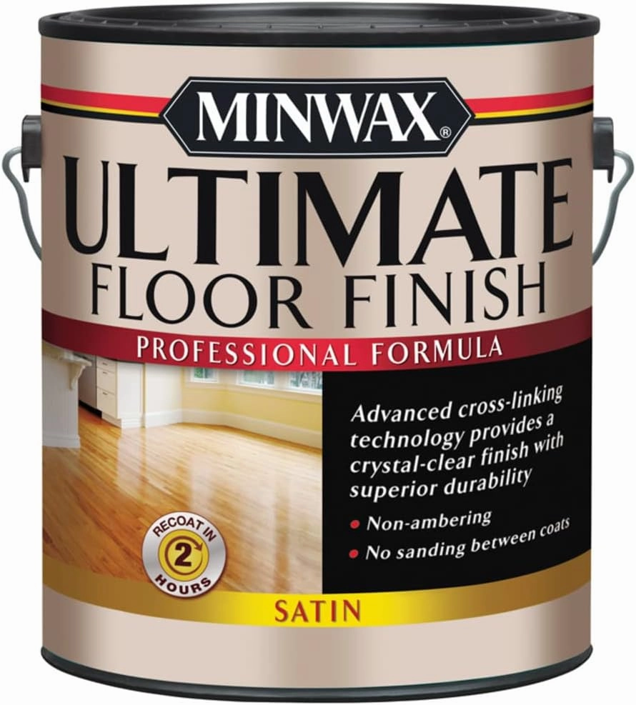 131030000 Ultimate Floor Finish, Clear Satin, 1-Gal. - Quantity 2