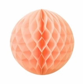 15CM Honeycomb Ball Peach PK1