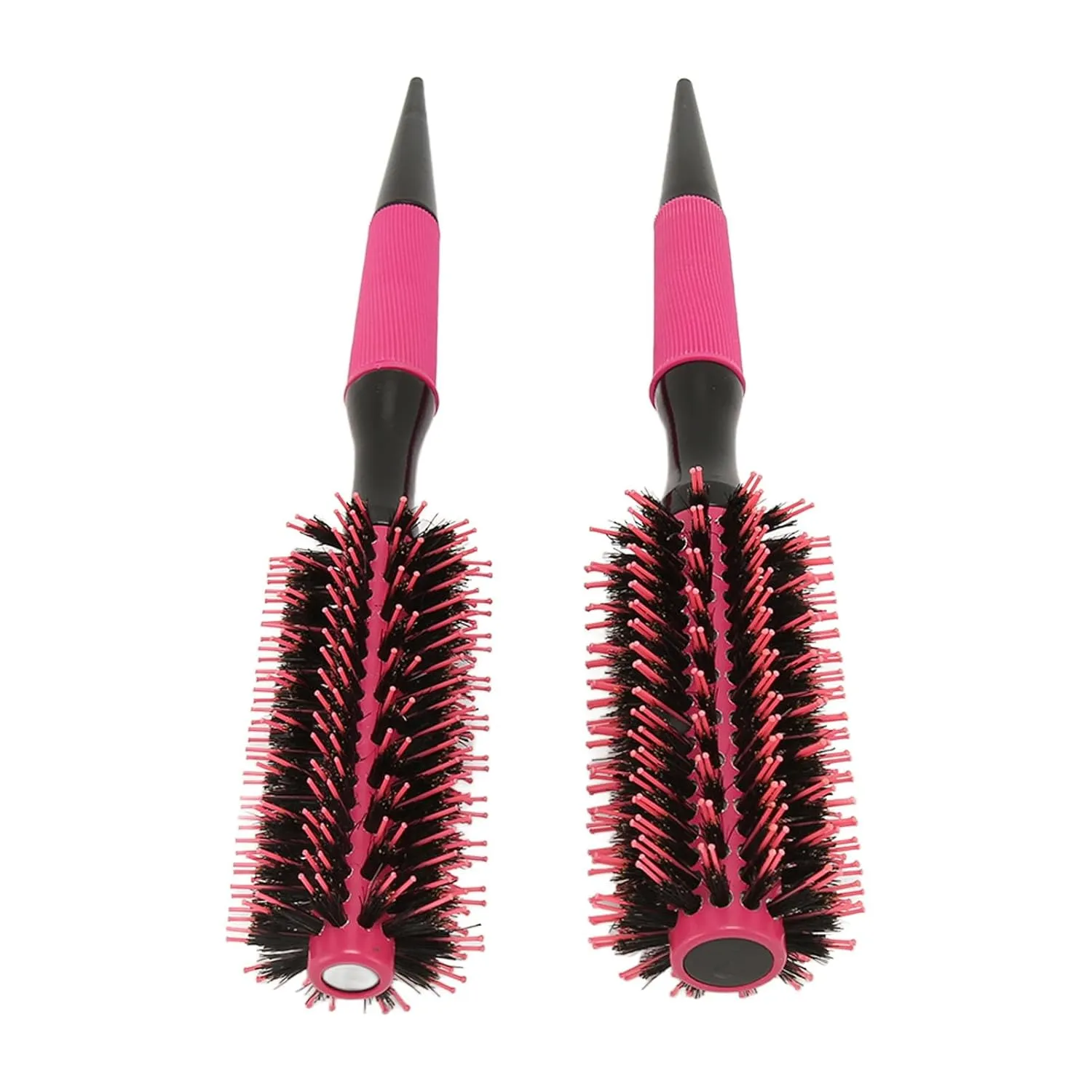 2Pcs Round Styling Hair Brush,Portable Hairbrush for Men and Women, Even Heat Distribution for Curling Blow Dry Styling, Versatile Use