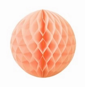 5CM Honeycomb Ball Peach PK1