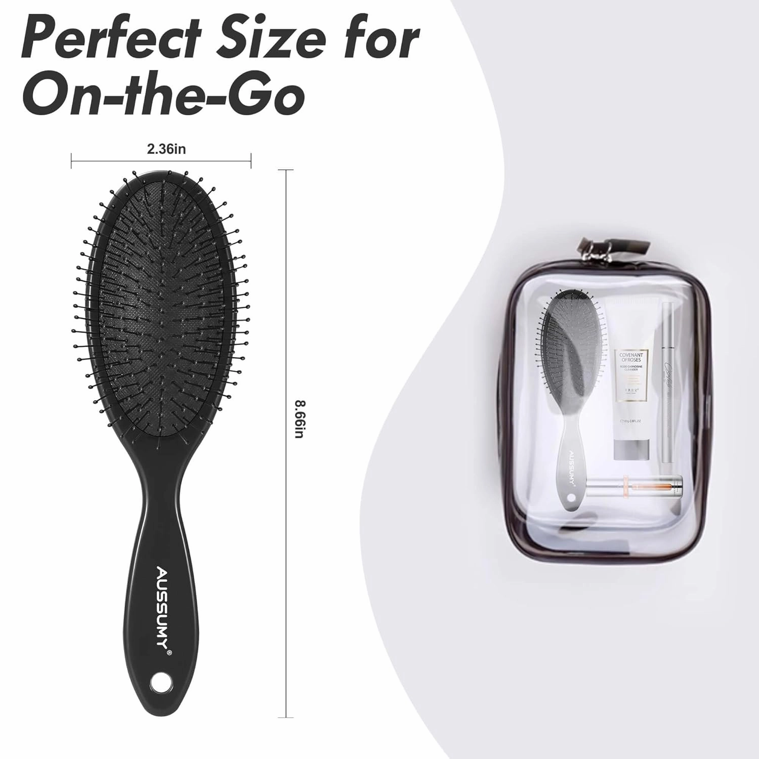 Air Cushion Detangling Hair Brush - 4 Pack Detangler Hairbrush with Ultra Soft Bristles for Effortless Tangle Removal - For Wet Dry Damaged Curly Hair for Women Men Boys Girls Kids - Green