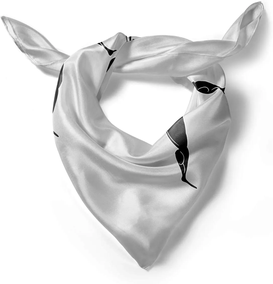 Ambesonne Retro Hairscarf, Spartan Runners Body, Head Wrap