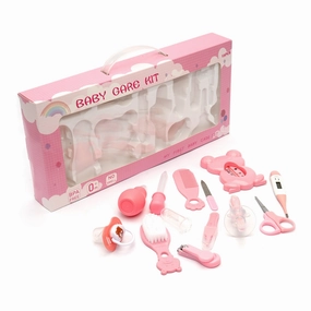 Baby Care Grooming Kit Pink (13Pcs) - Sunshine