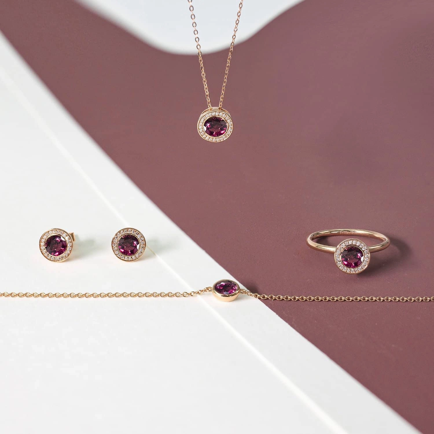 Baby Lotus - Flame Necklace