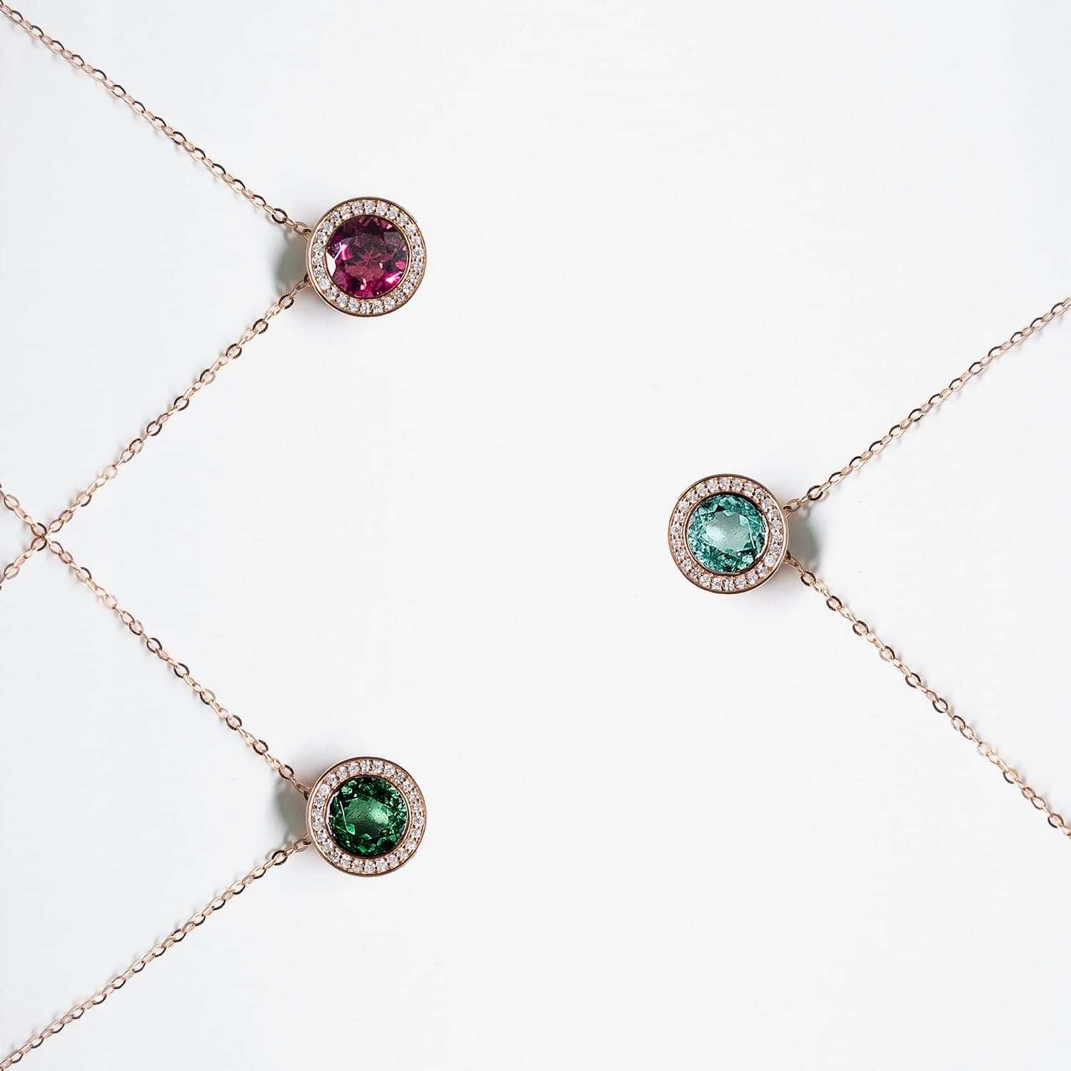 Baby Lotus - Flame Necklace