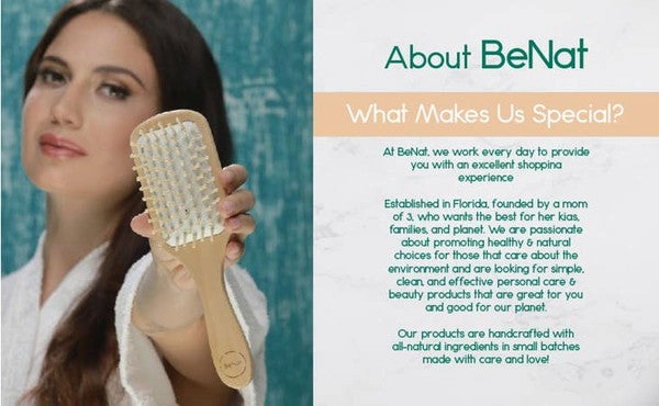 Bamboo Bliss: The Naturally Nourishing Hairbrush