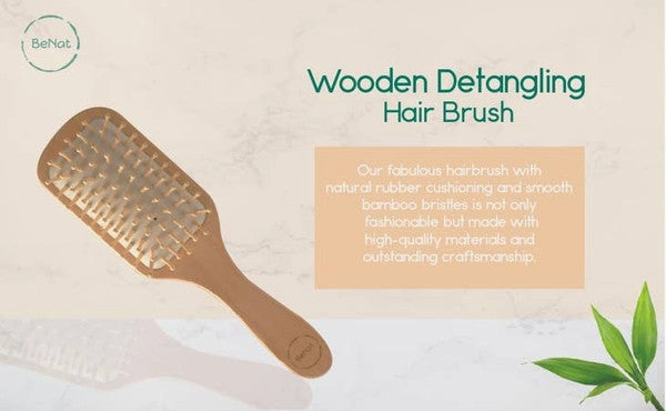 Bamboo Bliss: The Naturally Nourishing Hairbrush