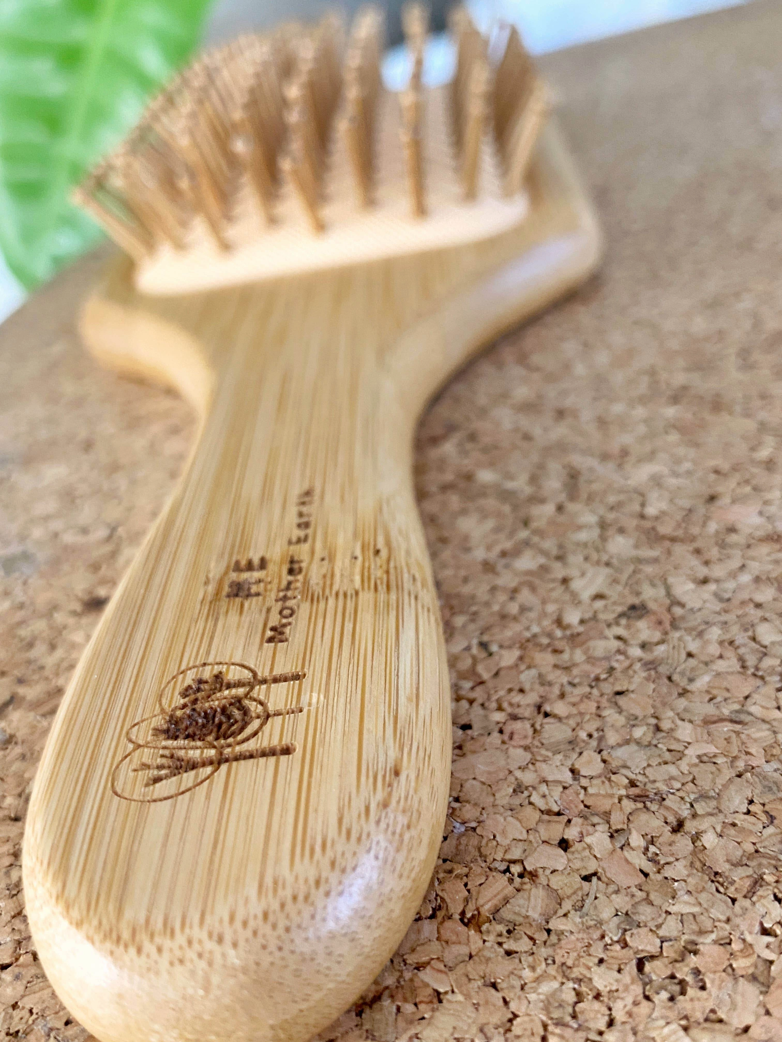Bamboo Paddle Hairbrush