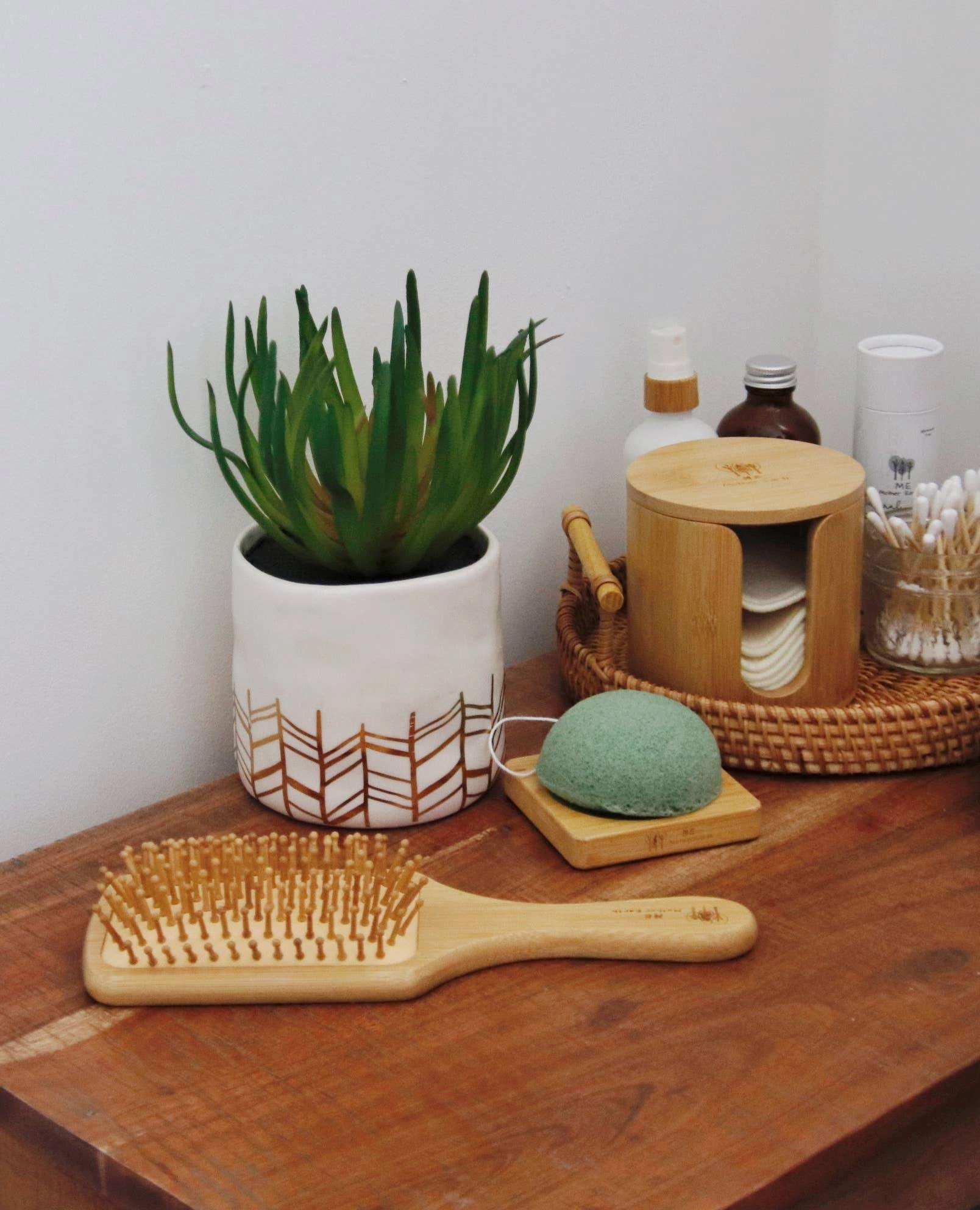 Bamboo Paddle Hairbrush