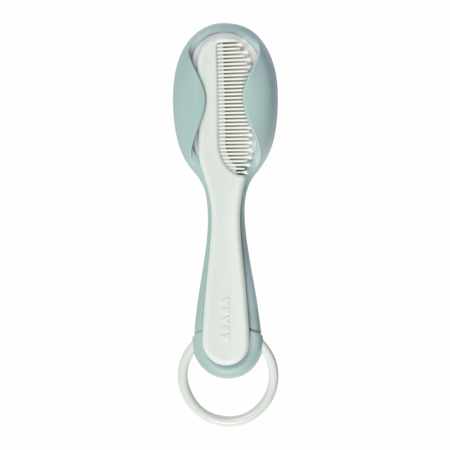Beaba Baby Brush & Comb - Green Blue