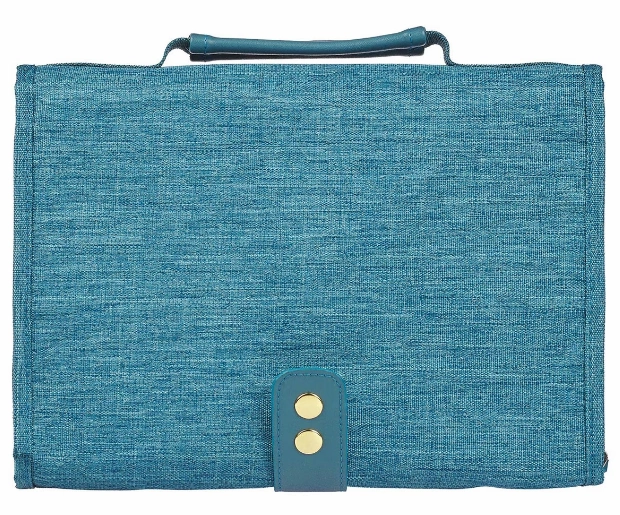 Bible Cover Faith Teal Tri-fold Organiser Large