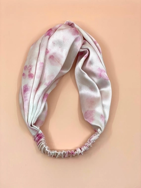 Blush Silk Headband