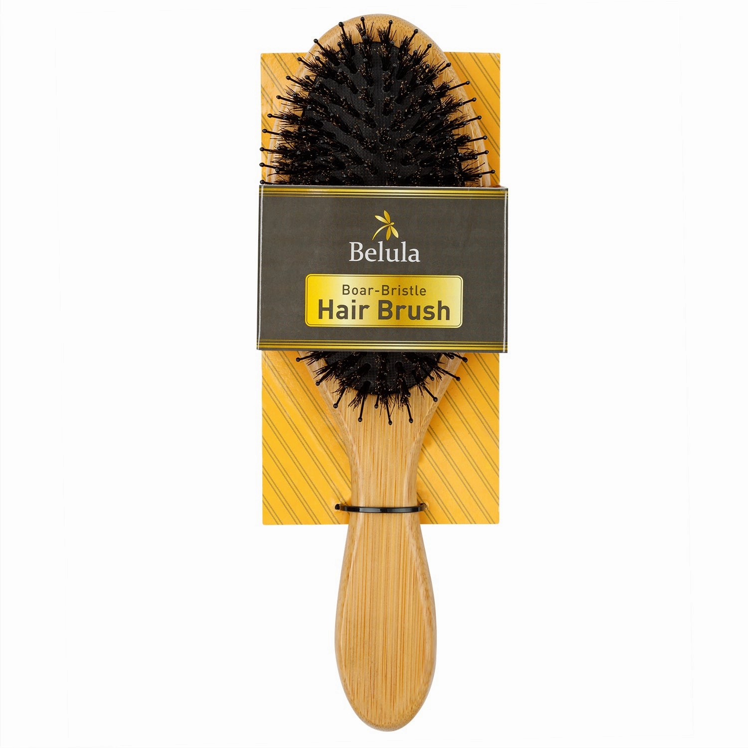 Boar Bristle Hair Detangler Brush, Hairbrush Long, Curly Hair