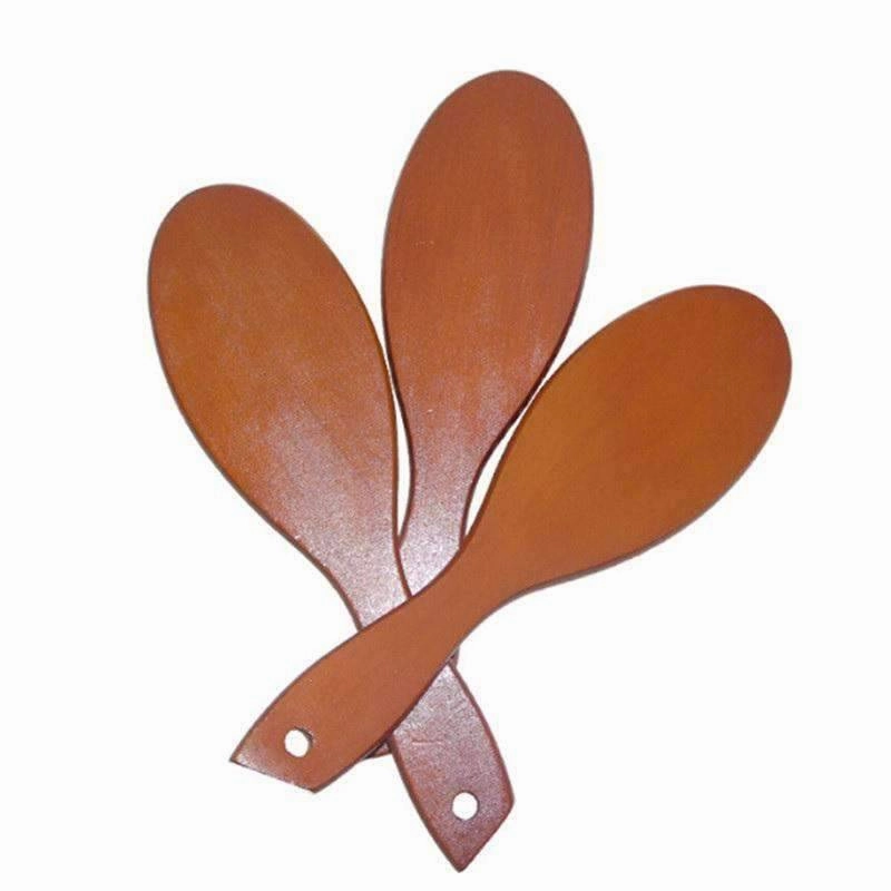 Bristle Hairbrush Anti-Static Wooden Handle Hair Comb