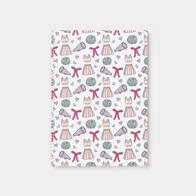 Cheerleading Personalized Spiral Notebook - 2 sizes