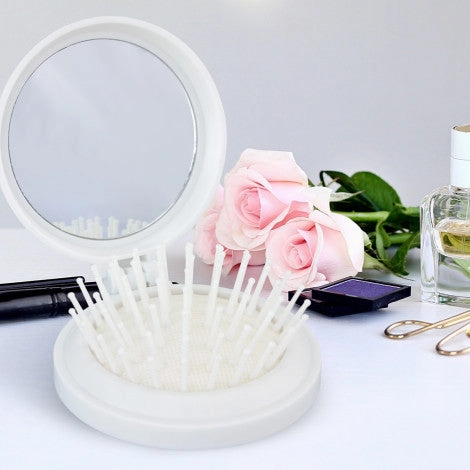 Compact Brush with Mirror - 200210