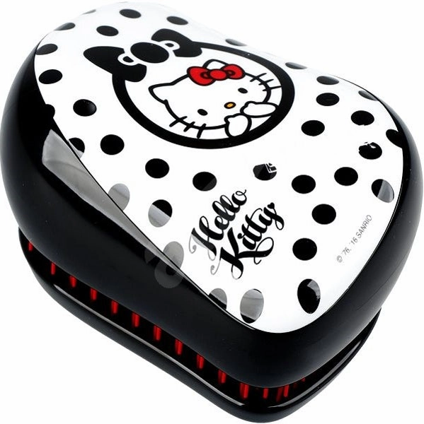 Compact Styler Hairbrush hairbrush Hello Kitty Black