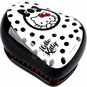 Compact Styler Hairbrush hairbrush Hello Kitty Black
