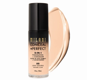 CONCEAL   PERFECT 2-IN-1 FOUNDATION - LIGHT NATURAL