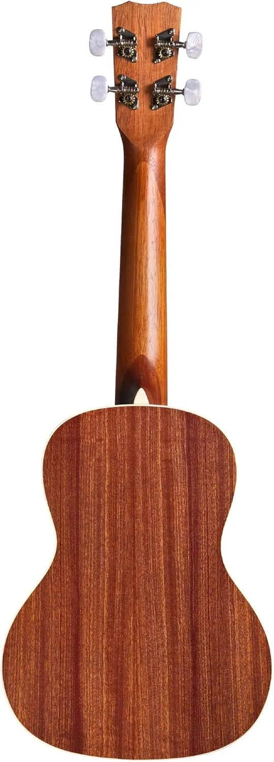 Cordoba 15CM Concert Ukulele - Hand Crafted With Mahogany Top, Back & Sides, Authentic Abalone Rosette & Satin Finish & Premium Italian Aquila Strings - For Beginners & Professionals