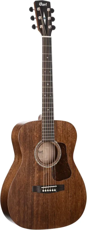 Cort Luce 6 String Acoustic-Electric Guitar, Right Handed, Natural (L450 C NS)