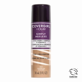 Cover Girl Olay Simply Ageless 3-in-1 Liquid Foundation 257 - Golden Tan