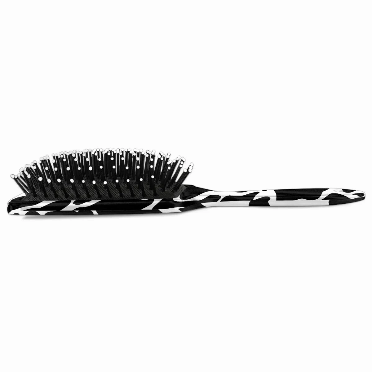 Cow Print Hair Brush for Kids Girls Boys, Wet Dry Detangling Hair Brush Soft Bristle Hair Brushes Paddle Hairbrush for All Hair Types Women Men