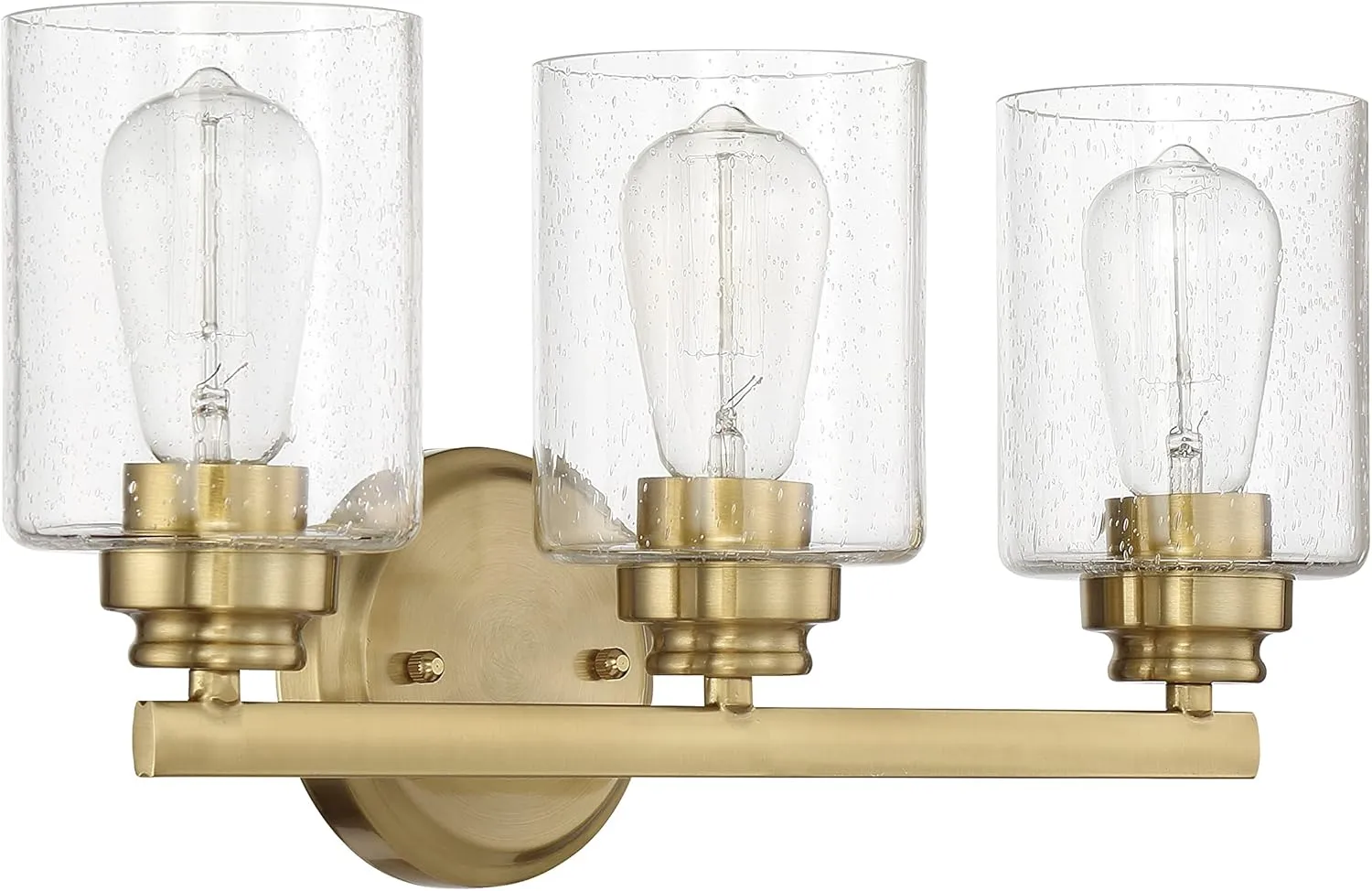 Craftmade Bolden 3 Light Vanity Satin Brass
