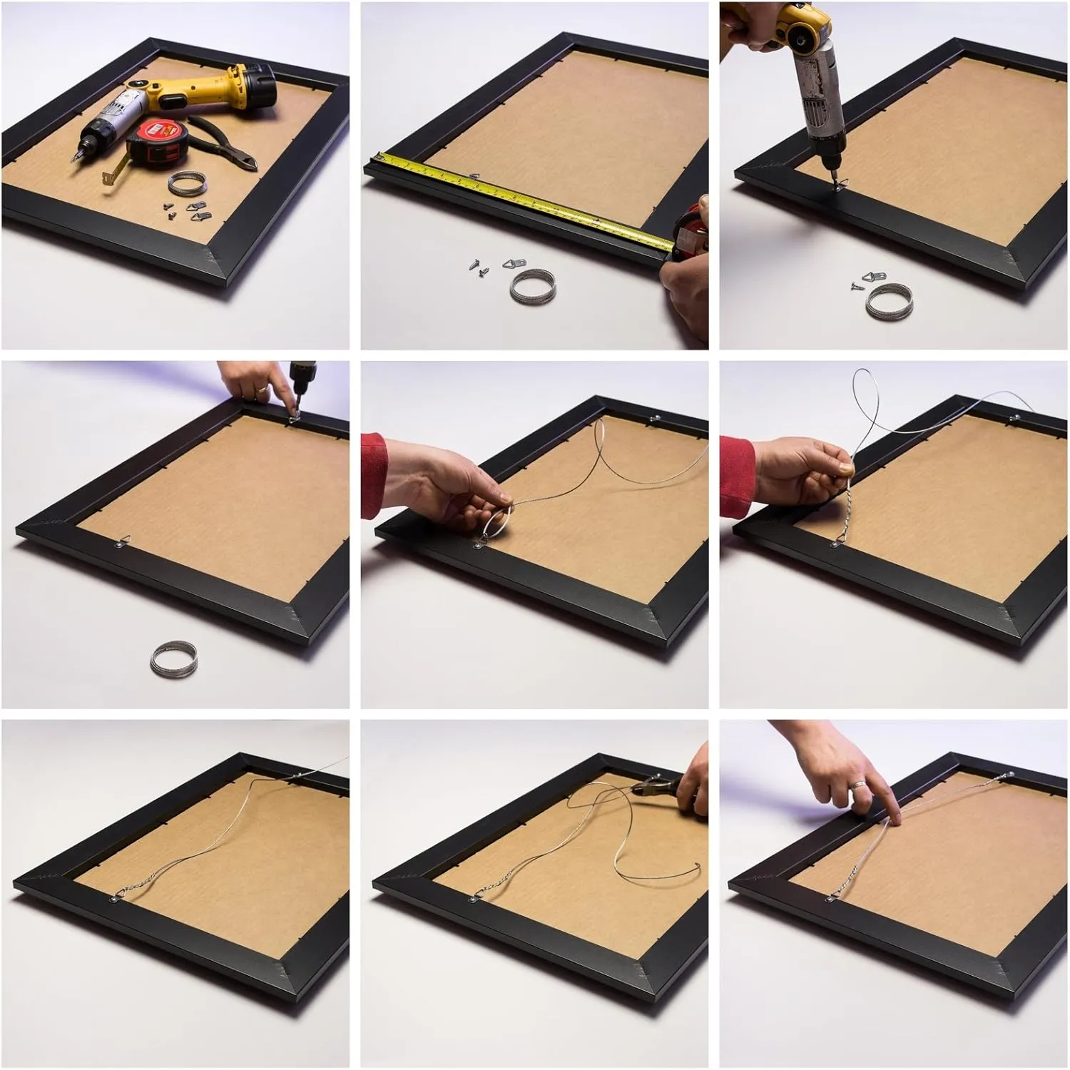 Craig Frames Contemporary Upscale, 20 x 24 Inch Satin Black Picture Frame Matted to Display a 16 x 20 Inch Photo