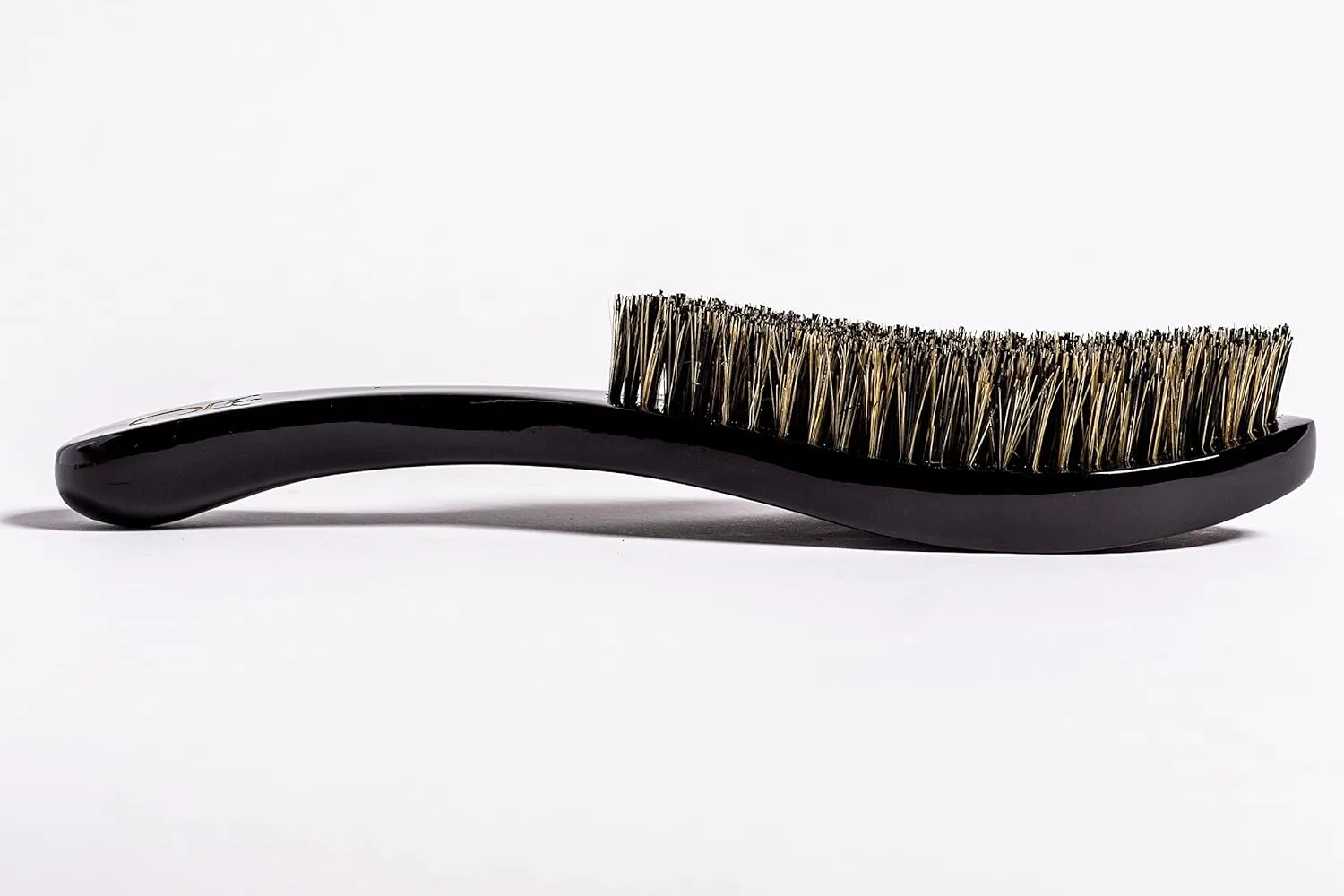 Crown Quality Products Original Contour 360 Wave Brush - MEDIUM (Onyx Black) Hairbrush