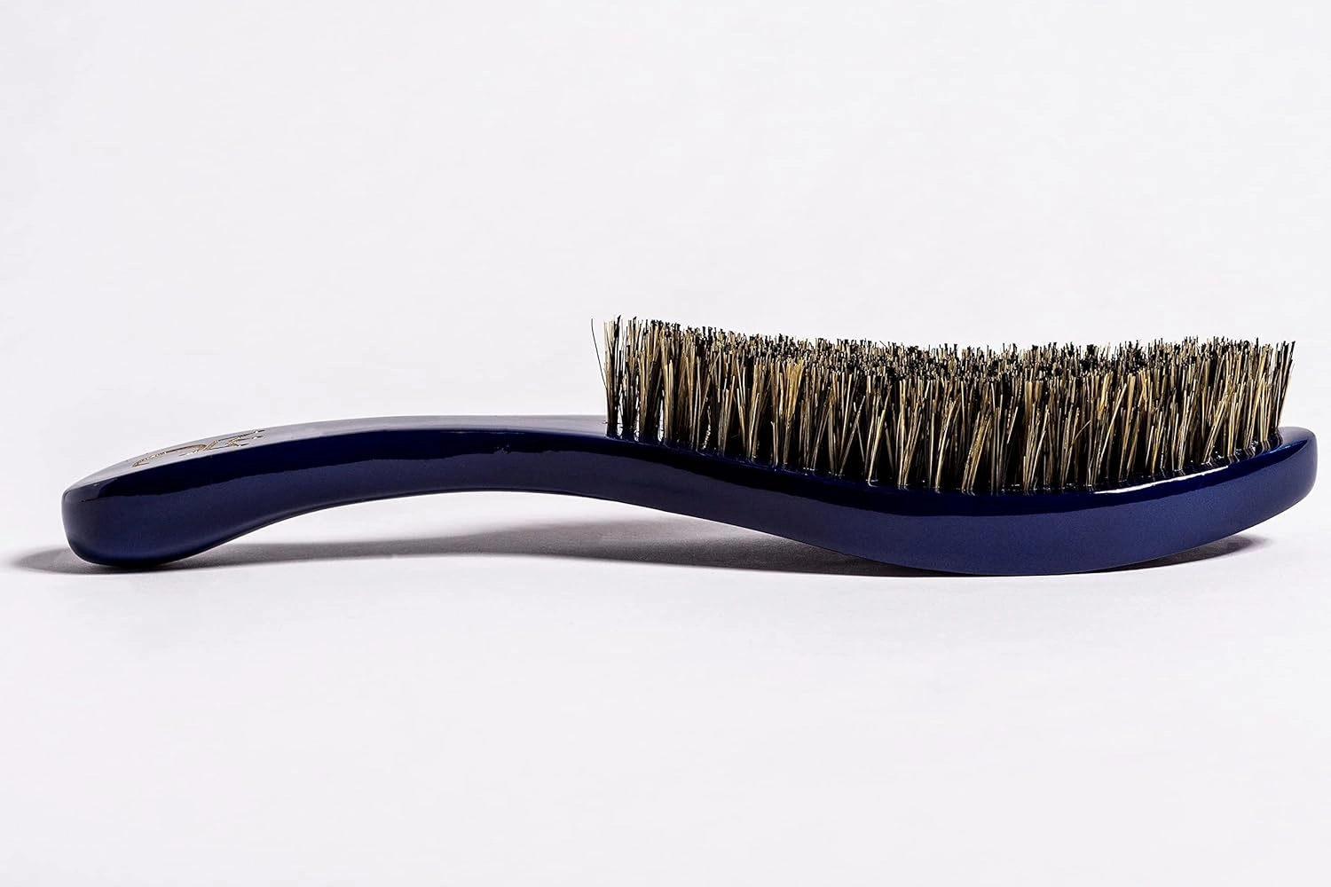 Crown Quality Products Original Contour 360 Wave Brush - MEDIUM (Royal Blue) Hairbrush