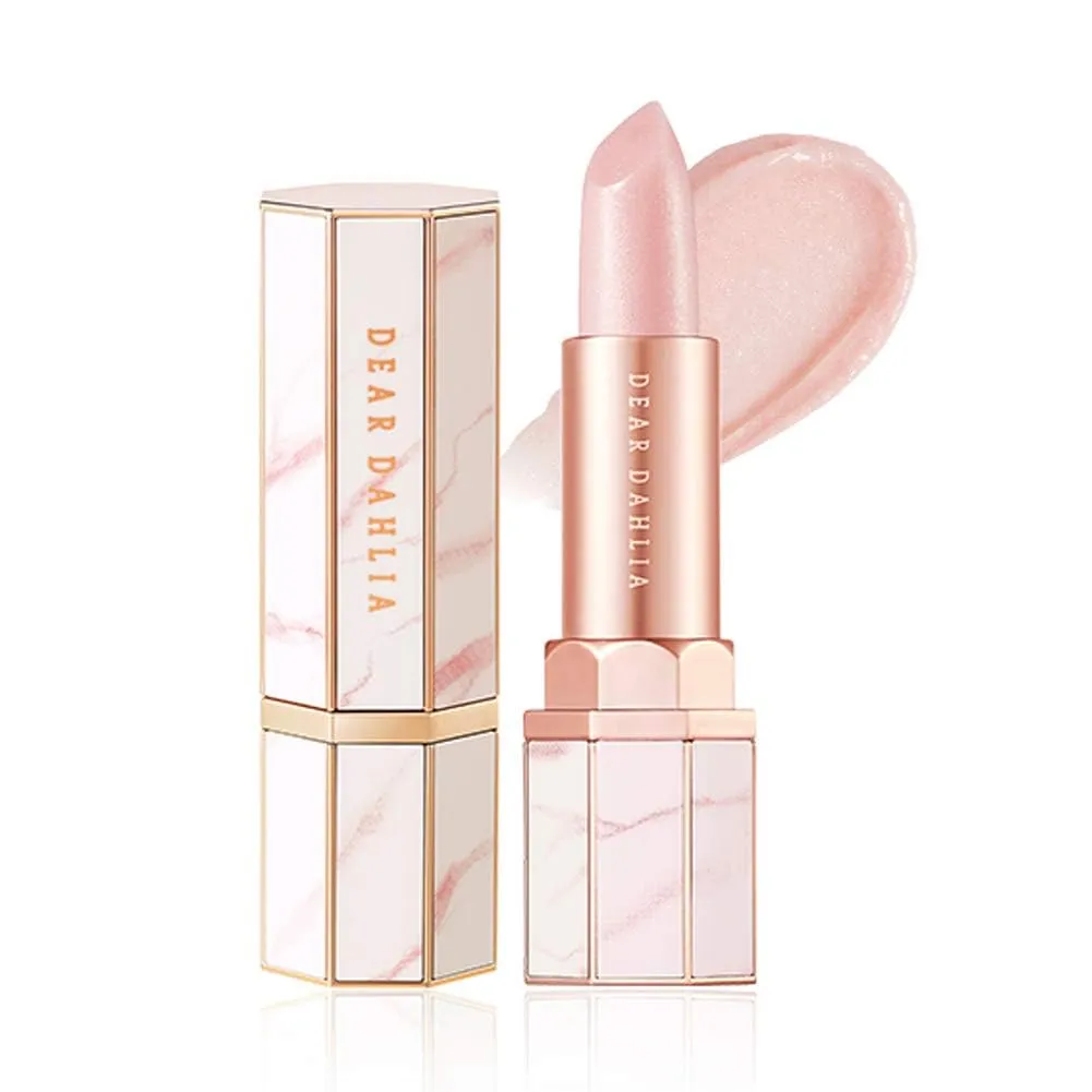 DEAR DAHLIA Lipstick Paradise Tinted Blooming Lip Balm FANTASY Cruelty Free, Naturally Scented Essential Oils, High Pigment Color, Shimmer, Silky Texture, Vegan & Clean Cosmetic