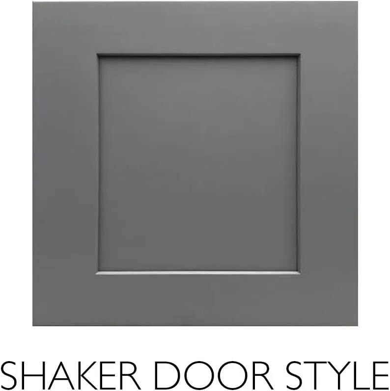 Design House Brookings 24-Inch Bathroom Vanity, Solid Wood, Ready to Assemble, Sherwin Williams Gray, 587063