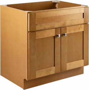 Design House Brookings 30 Inch Bathroom Vanity, Solid Wood, Ready to Assemble, Birch, 587121