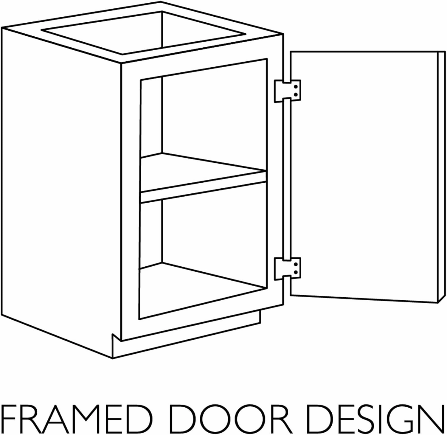 Design House Brookings 30 Inch Bathroom Vanity, Solid Wood, Ready to Assemble, Brown, 586982