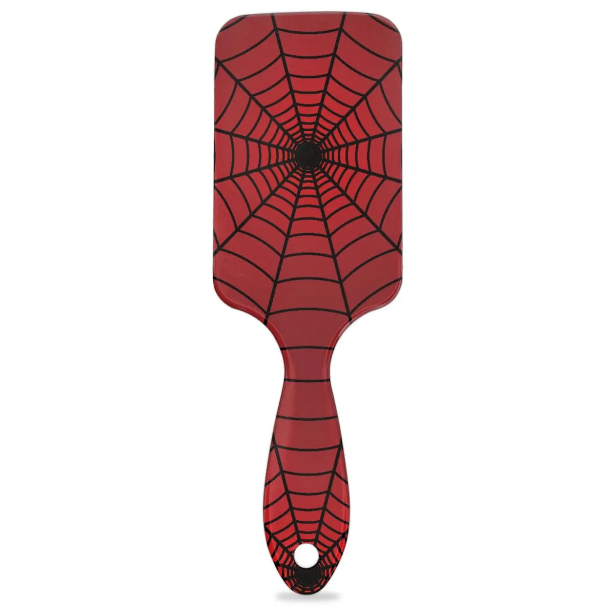 Detangler Hair Brush Red Spider Web Hairbrush for Kids Boys Girls, Glide Through Tangles with Ease and Massage Scalp, Smooth for All Hair Types (Wet Dry Thin Long Curly Hair)