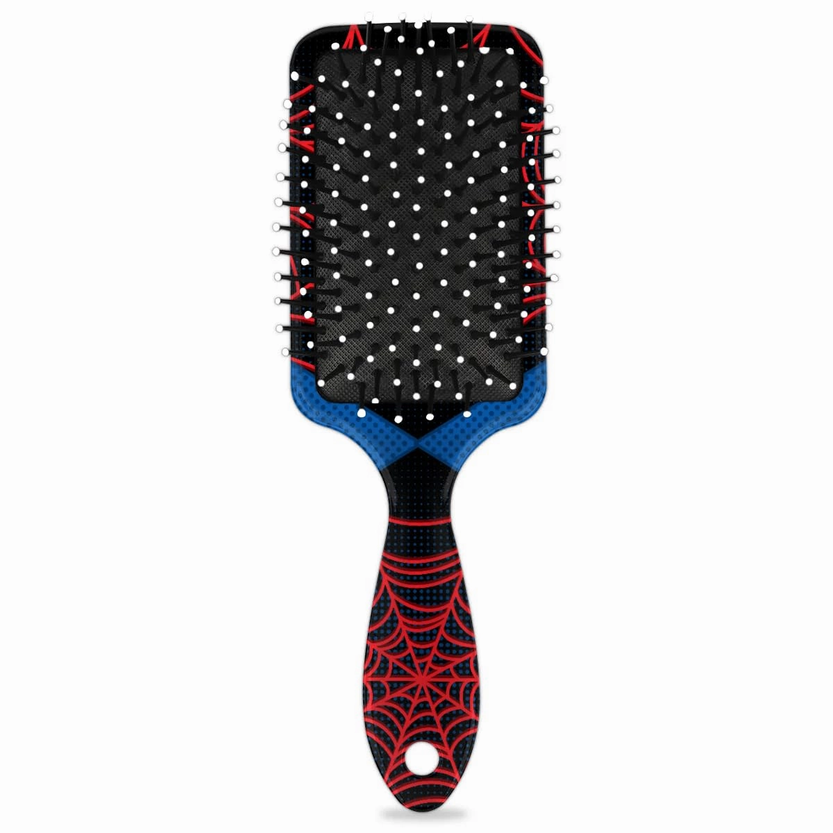Detangler Hair Brush Hairbrush for Kids Boys Girls, Detangling Brush Smooth for Thin Long Curly Hair, Glide Through Tangles with Ease and Massage Scalp (Black)