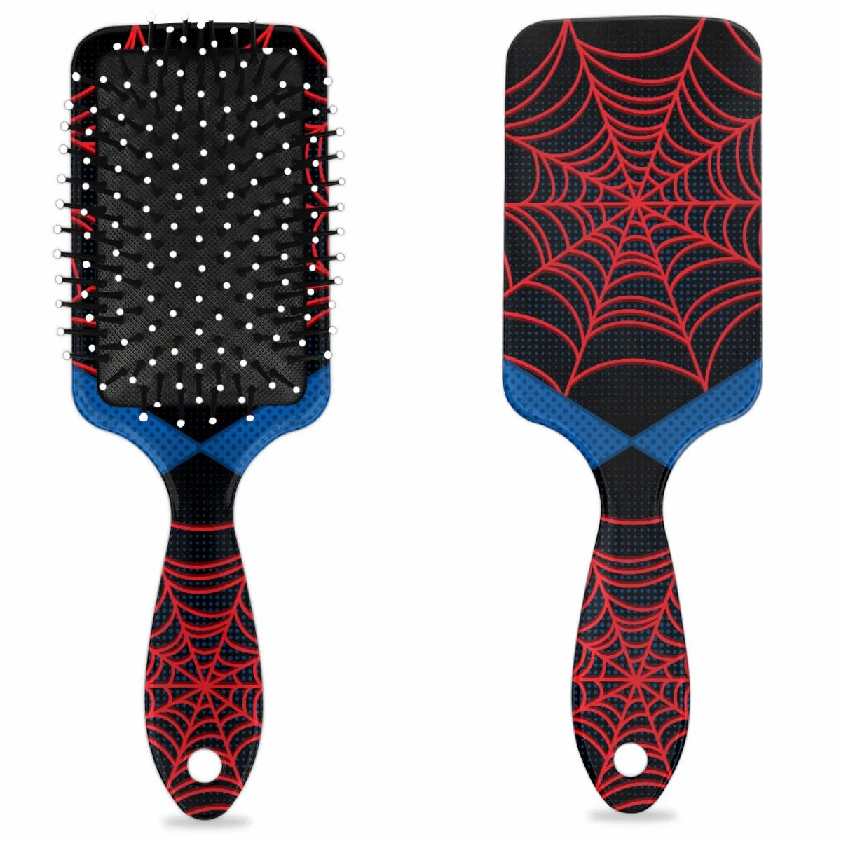 Detangler Hair Brush Hairbrush for Kids Boys Girls, Detangling Brush Smooth for Thin Long Curly Hair, Glide Through Tangles with Ease and Massage Scalp (Black)