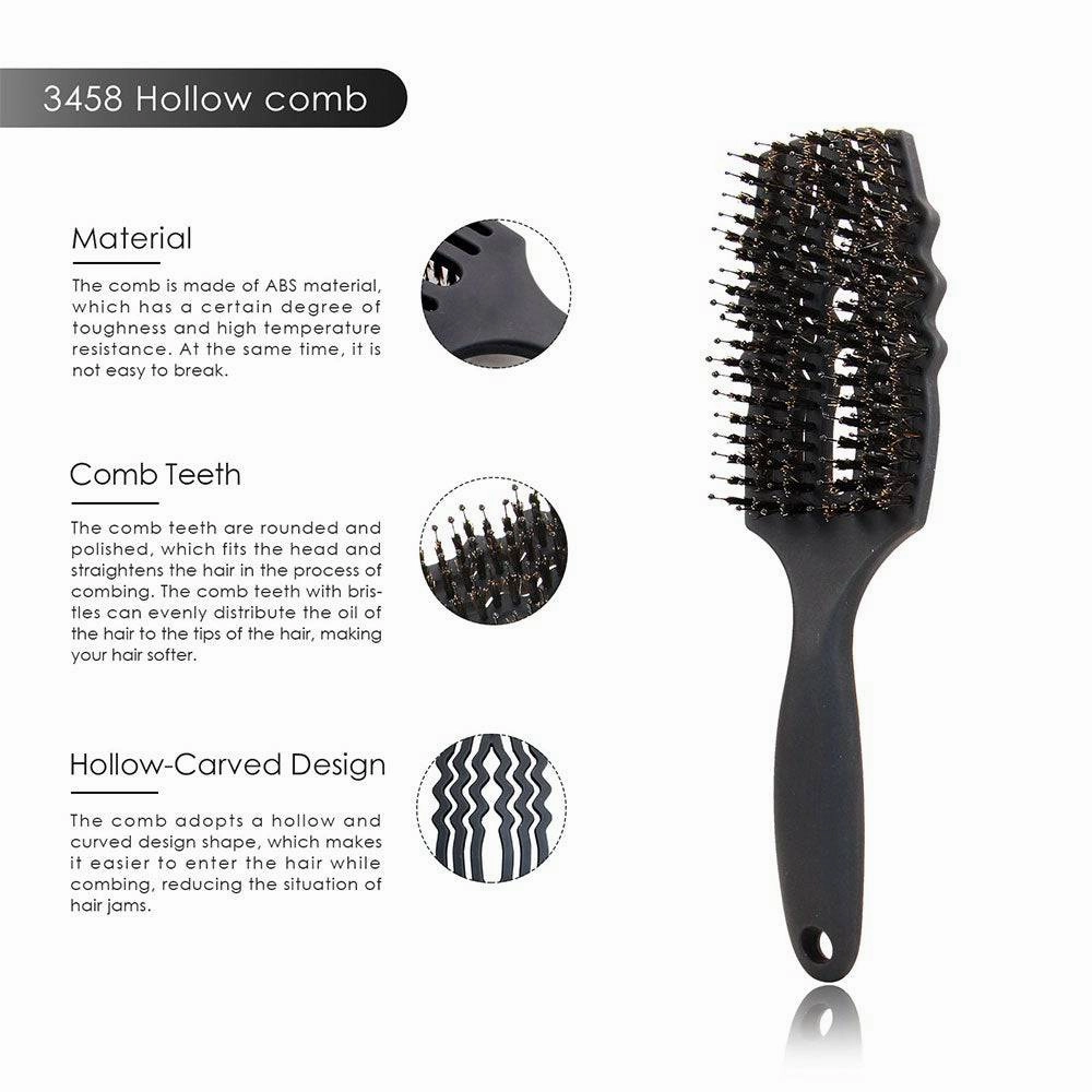 Detangling Hair Brush and Comb Set