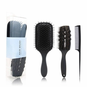Detangling Hair Brush and Comb Set