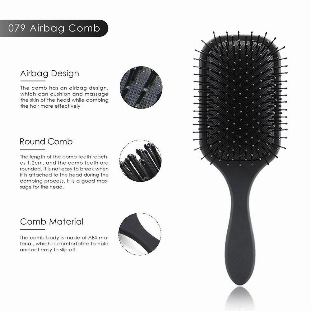 Detangling Hair Brush and Comb Set