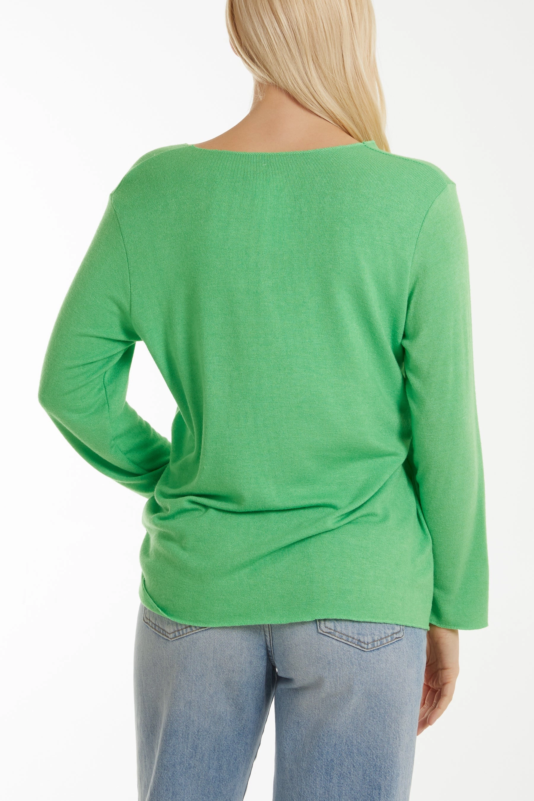 Diamante Star Long Sleeve Jumper