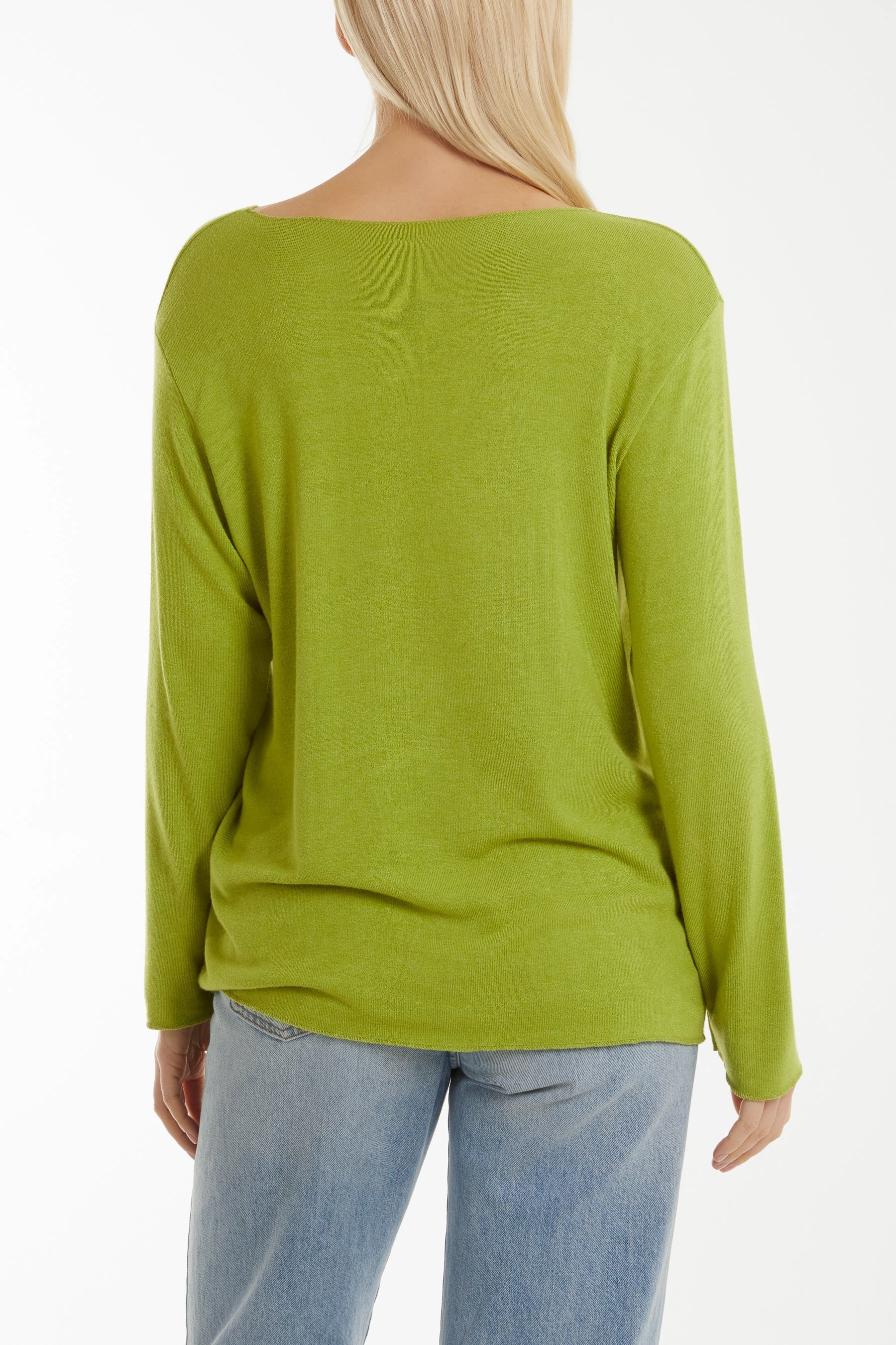 Diamante Star Long Sleeve Jumper