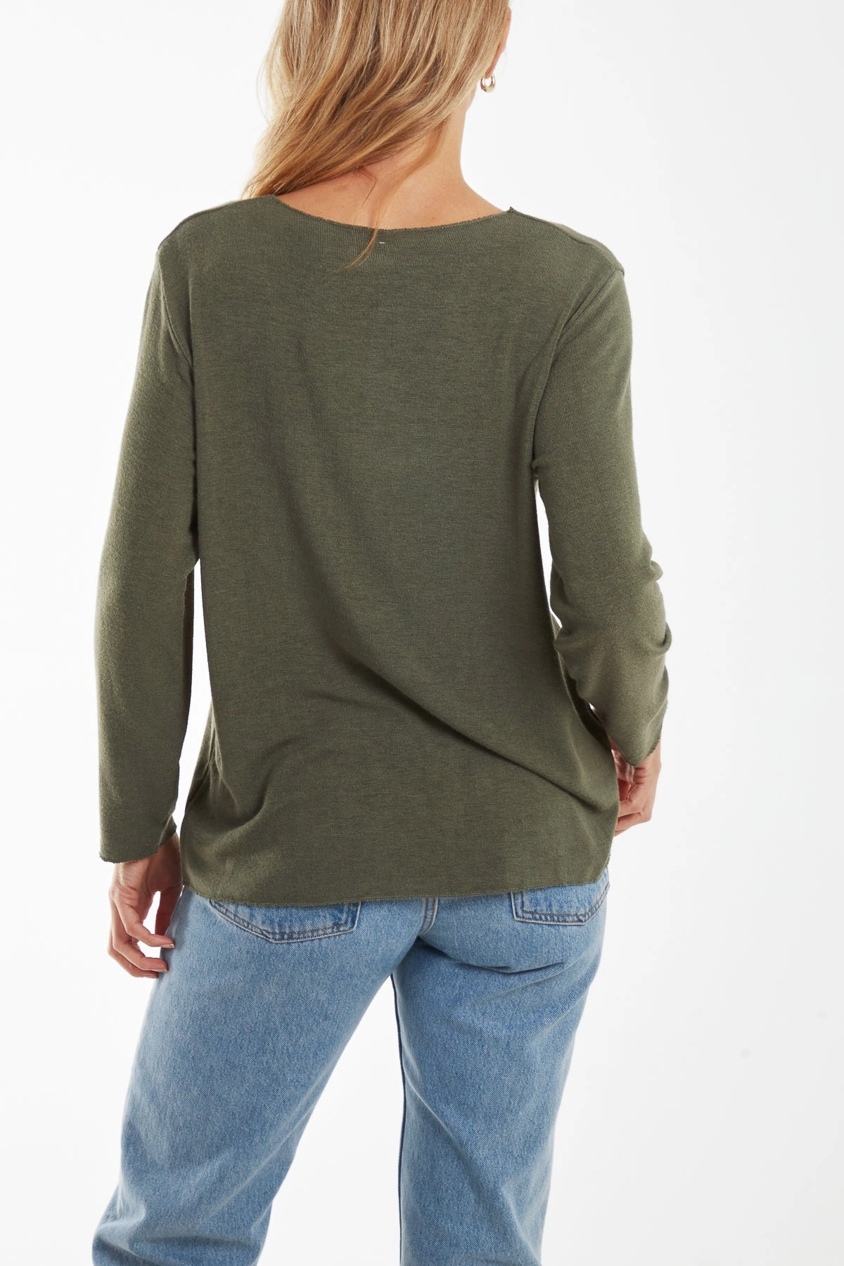 Diamante Star Long Sleeve Jumper