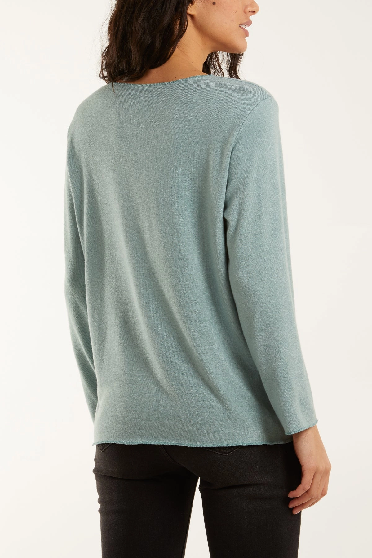 Diamante Star Long Sleeve Jumper