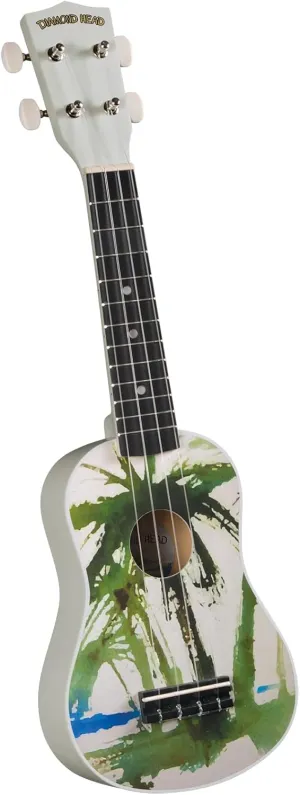 DU-132 Vintage Series Soprano Ukulele - Palm Tree