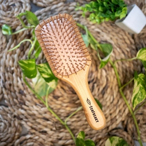 EcoFreaky Bamboo Paddle Hairbrush
