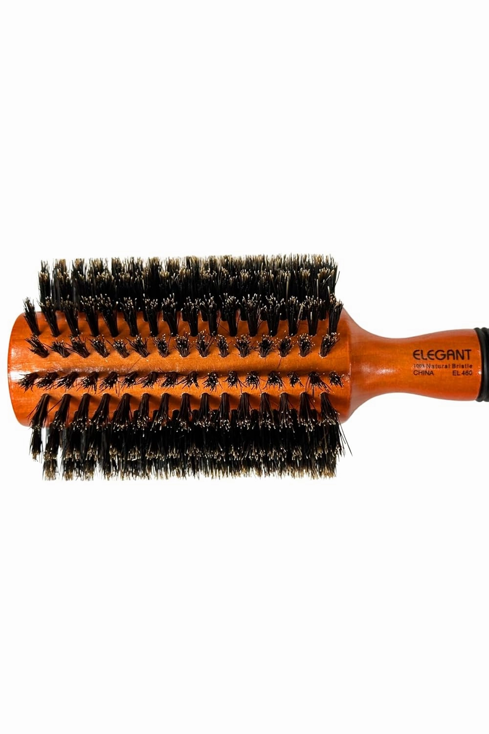 Elegant Round Boar Wooden Hairbrush (Large 3" #460)
