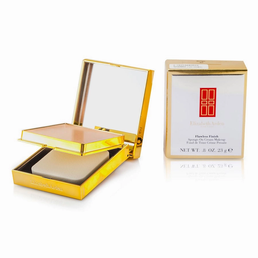 Elizabeth Arden Flawless Finish Sponge On Cream Makeup Golden Case  40 Beige  23g/0.8oz