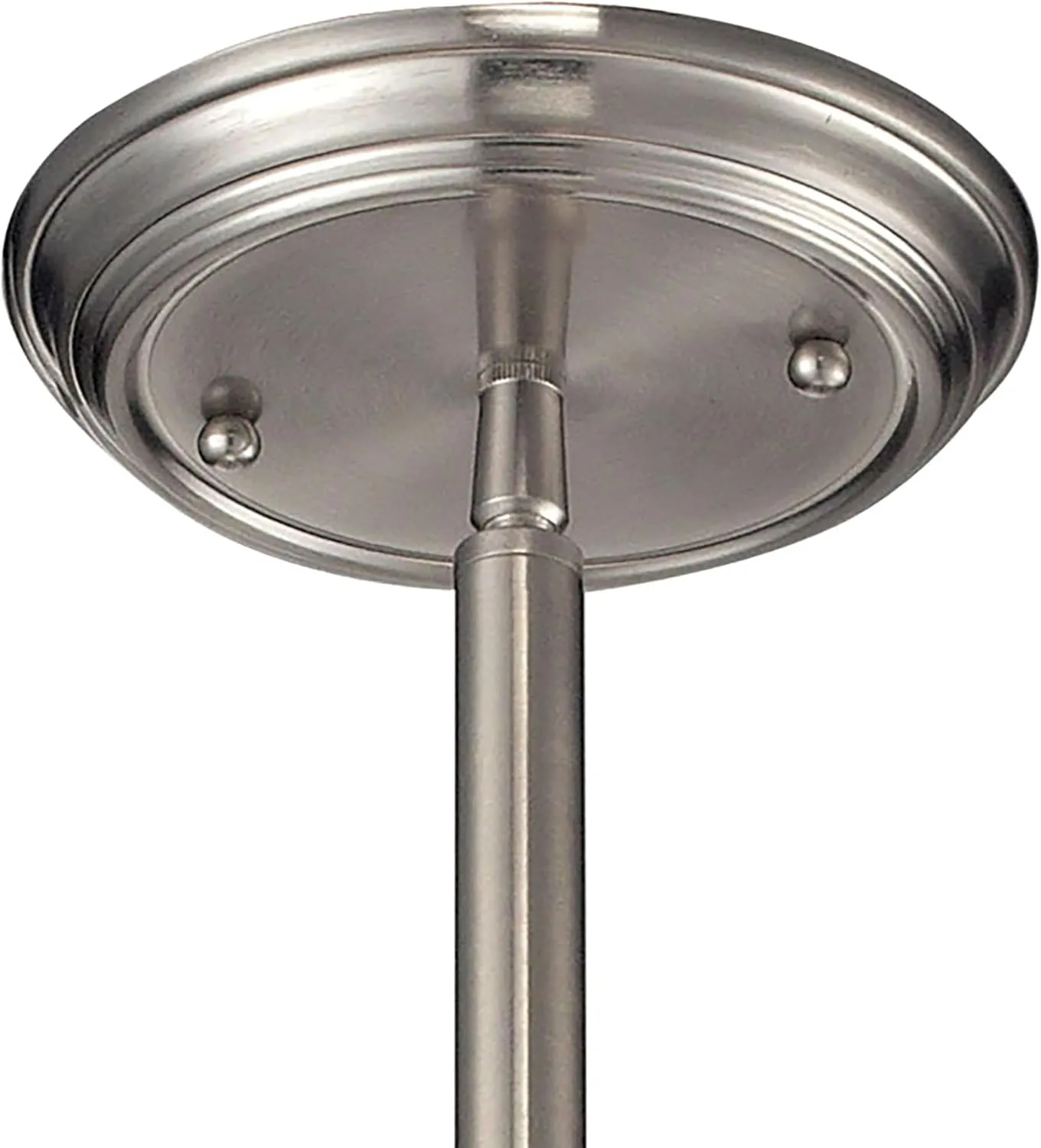 Elk Home Chadwick Mini Pendant - 1-Light in Satin Nickel Finish, with Clear Seeded Glass, Transitional Style